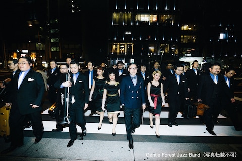 若者に絶大な人気を誇るGentle Forest Jazz Band（画像提供：横濱 JAZZ PROMENADE実行委員会）