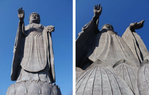 The Buddha Twice the Size of Lady Liberty
