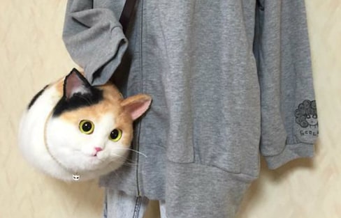 Hand-made Cat Bags Fur-storm Twitter