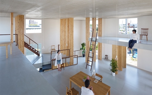 Incredible Bamboo Grove Office in Nagoya