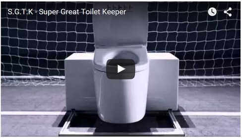 Toto Created a Toilet Goalie?