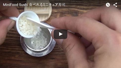 The World's Tiniest Sushi Rolls