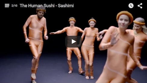Interpretive Sushi Dance from Norway