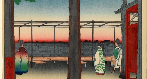 8 จาก 100 วิวโตเกียวในอดีตฝีมือ Hiroshige