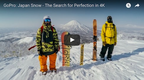 GoPro Snowboarding Perfection in Niseko