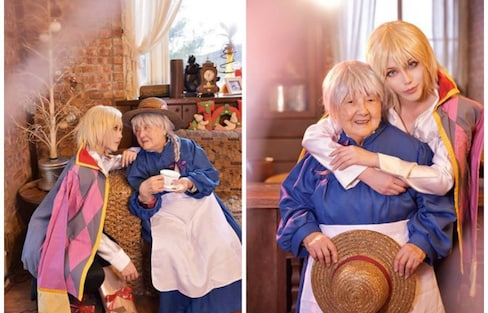 Grandma Cosplays as Beloved Ghibli Character