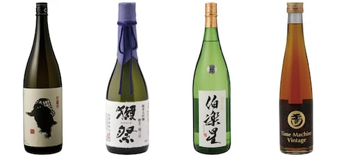 A Great Selection of Sake from Across Japan