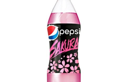 Quench Your Thirst with Sakura Pepsi