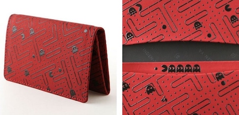 Unique Lacquered Deerskin & Pac-Man Leather