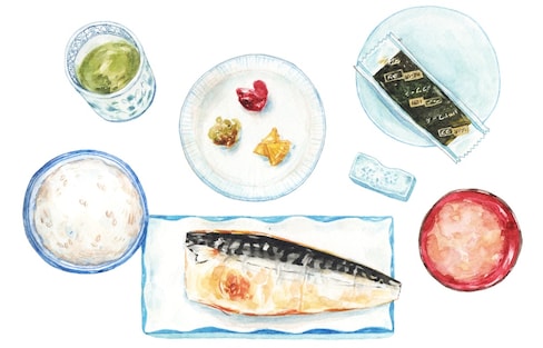Lovely Watercolor Paintings of Food in Japan