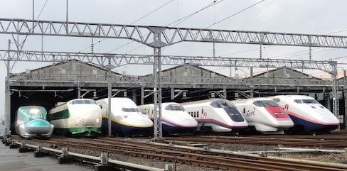 The Shinkansen Network in Japan