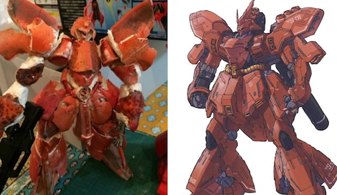 This Lobster Gundam Rocks!