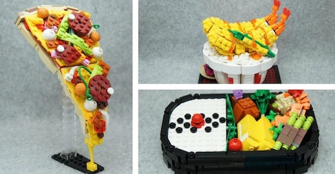 Delicious Lego Creations in Odaiba