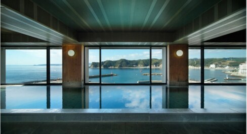 Onsen with an Ocean View