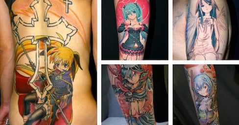 Otaku Tattoos Gaining Traction in Japan