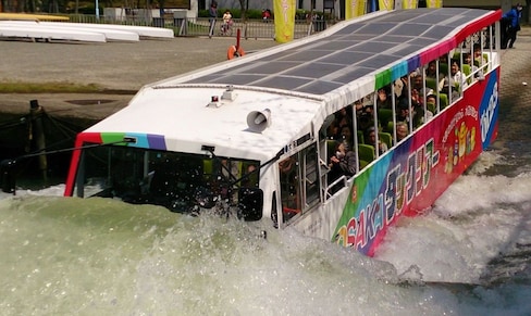 Go 'Deep' in Osaka on an Amphibious Bus Tour