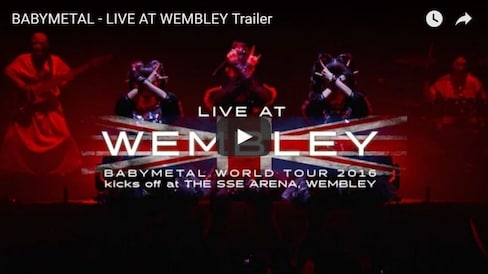 Babymetal Releases Live at Wembley Album