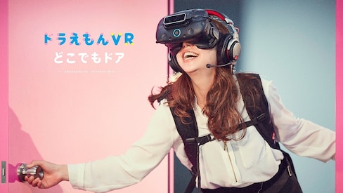帶上眼罩我就變身 —「哆啦A夢的VR隨意門」體驗