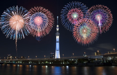 3 Hot Tokyo Fireworks Festivals