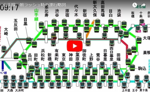 Video Map of Tokyo's Trains Has Us Hypnotized