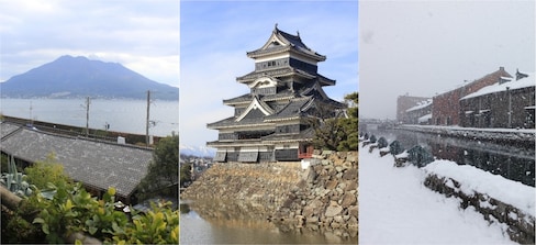 縱貫日本超廣域旅行│鹿兒島、松本到札幌的跨季夢幻之旅