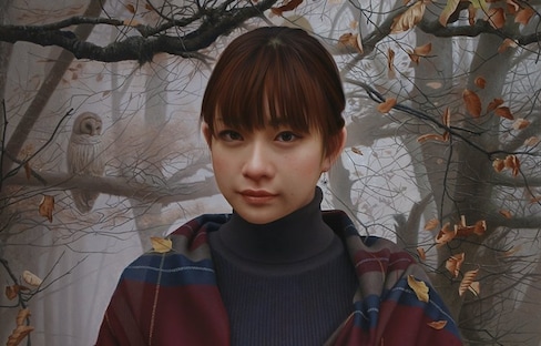 Japanese Painter Creates Photo-real Portraits