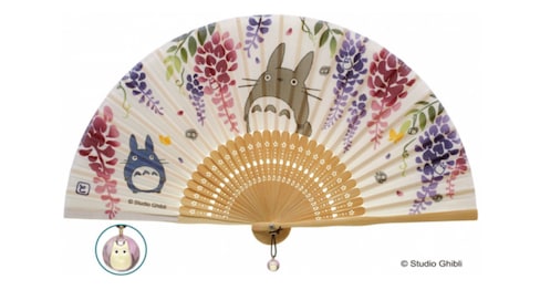 Cool Off in Summer with Ghibli Folding Fans