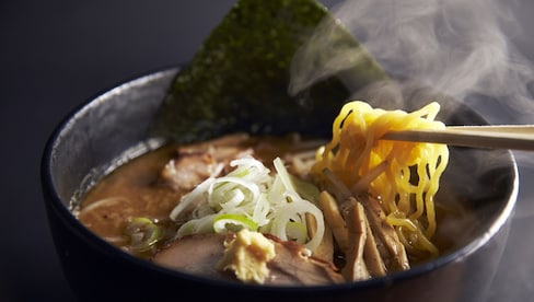 독자적인 일본 음식문화인 "라멘"