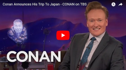Conan O'Brien is Coming to Japan