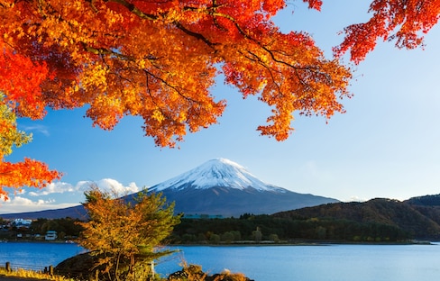 후지 산에서 맞이하는 가을 하늘