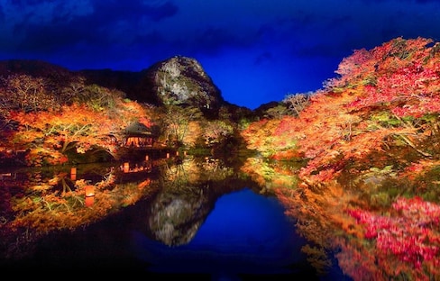 ชมสวนญี่ปุ่นทุกฤดูกาล สวนมิฟุเนะยามะระคุเอน