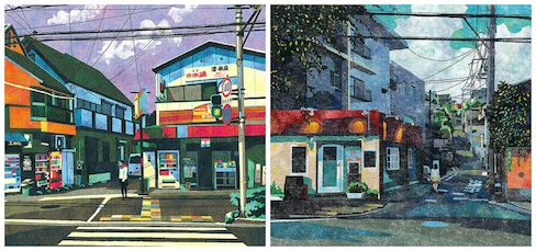 Japanese Illustrator Brings Streets to Life