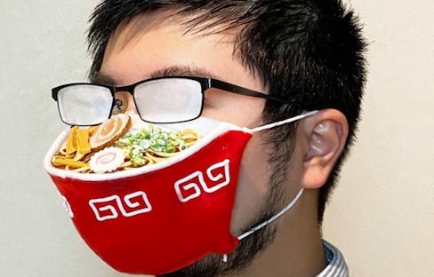 Ramen Mask Makes Use of Your Steamy Glasses