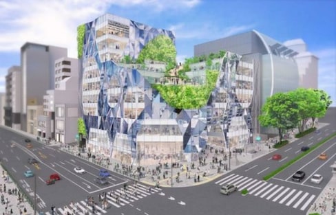 Huge Harajuku Shopping Structure Set for 2022