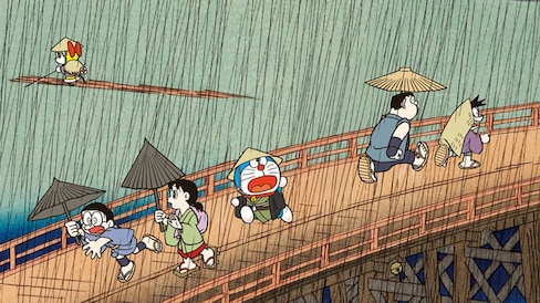 深度日本：“哆啦A梦”来到了“浮世绘”的世界