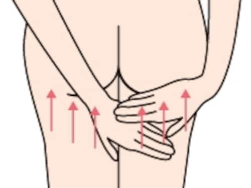 バスタイムを有効活用！ ヒップアップマッサージ