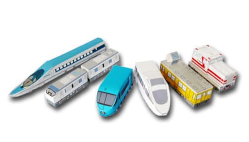 電車・新幹線の無料ペーパークラフトを組み立てよう! 電車・新幹線の無料ペーパークラフトを組み立てよう!