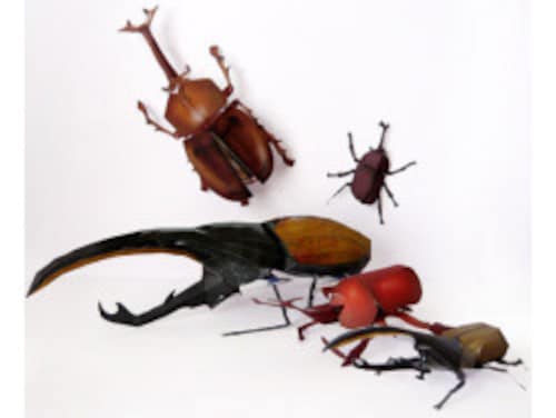 プリントアウトして組み立てる!昆虫ペーパークラフト プリントアウトして組み立てる!昆虫ペーパークラフト