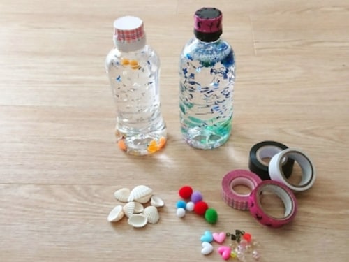 ペットボトルでスノードームを作ろう ペットボトルでスノードームを作ろう