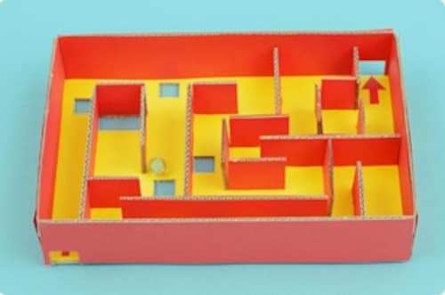 頭と手先を鍛える知育おもちゃ!ビー玉迷路 頭と手先を鍛える知育おもちゃ!ビー玉迷路