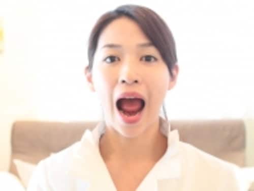 どこででもできる「あいうえお」体操