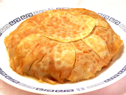 炊飯器で作る巨大餃子