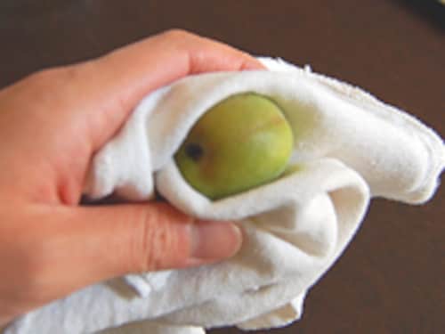 梅の下ごしらえの3つのステップ