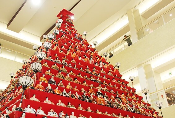 日本一高いピラミッドひな壇！「鴻巣びっくりひな祭り2017」開催