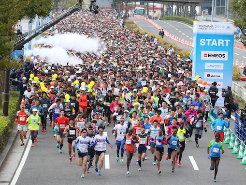「横浜マラソン2018」10月28日に開催！前回大会出場予定者は優先出走