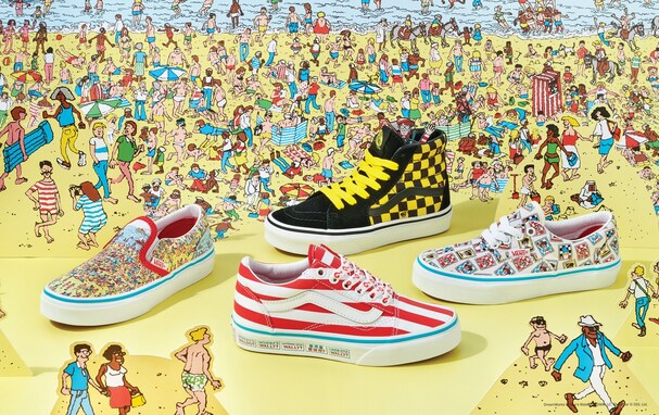 VANSがウォーリーをさがせ！とコラボ。最難関シーンも完全再現