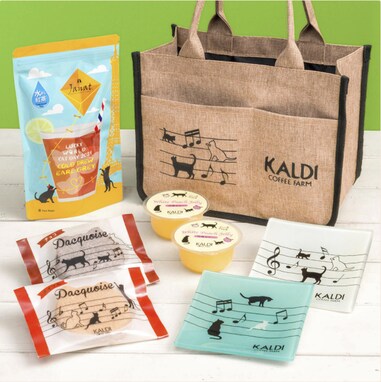 カルディの「ネコバッグ」が今年も数量限定で発売！ バッグや紅茶、お菓子も入って大人気の予感…！