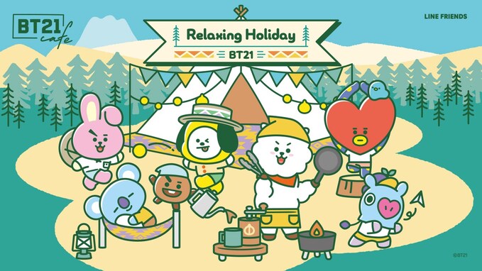 LINE FRIENDS「BT21」のカフェ第9弾が期間限定オープン！ 8月27日から