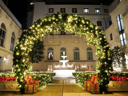 ホテルニューグランドに「光の庭園」が出現！ 横浜のクラシックホテルで過ごすクリスマス