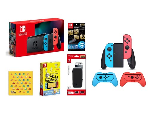 【Amazon初売り】Nintendo Switch本体セットやコントローラーなどがお買い得になって販売中！